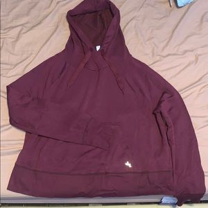 Joy Lab wine red hoodie